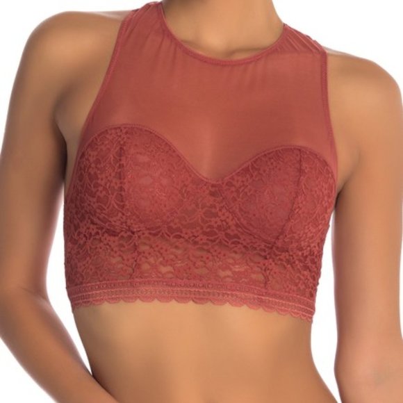 NWT Free People Intimately Stay With Me Longline Bralette M - Picture 2 of 12